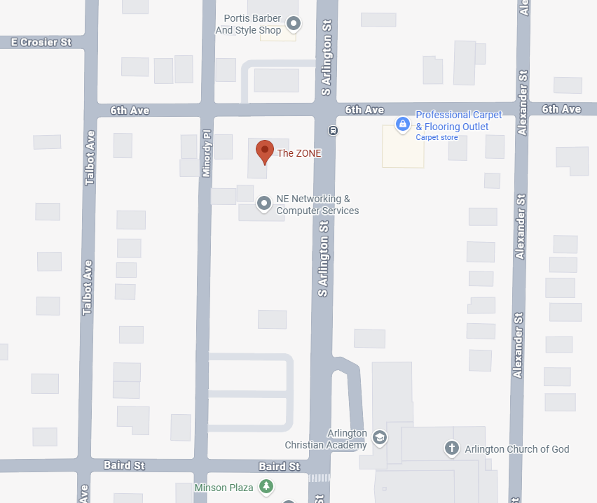 The ZONE Location